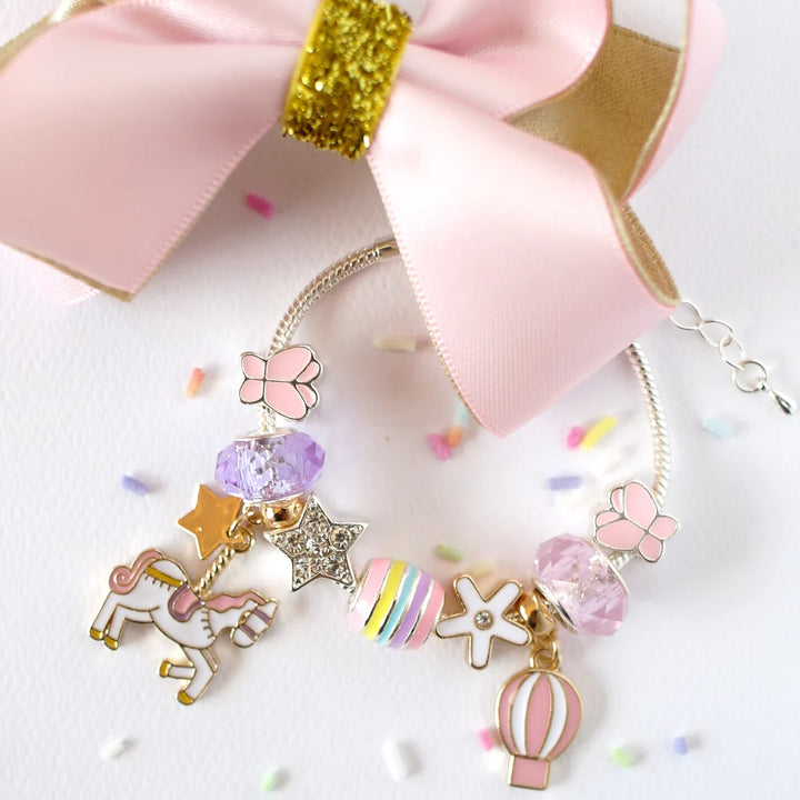 Lauren Hinkley Unicorn Carousel Charm Bracelet