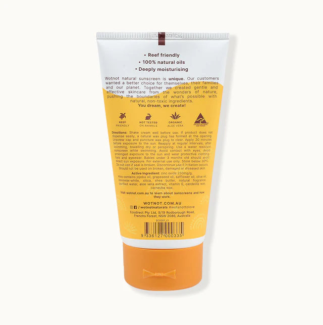 Wotnot Moisturising Family Sunscreen SPF 30 150g
