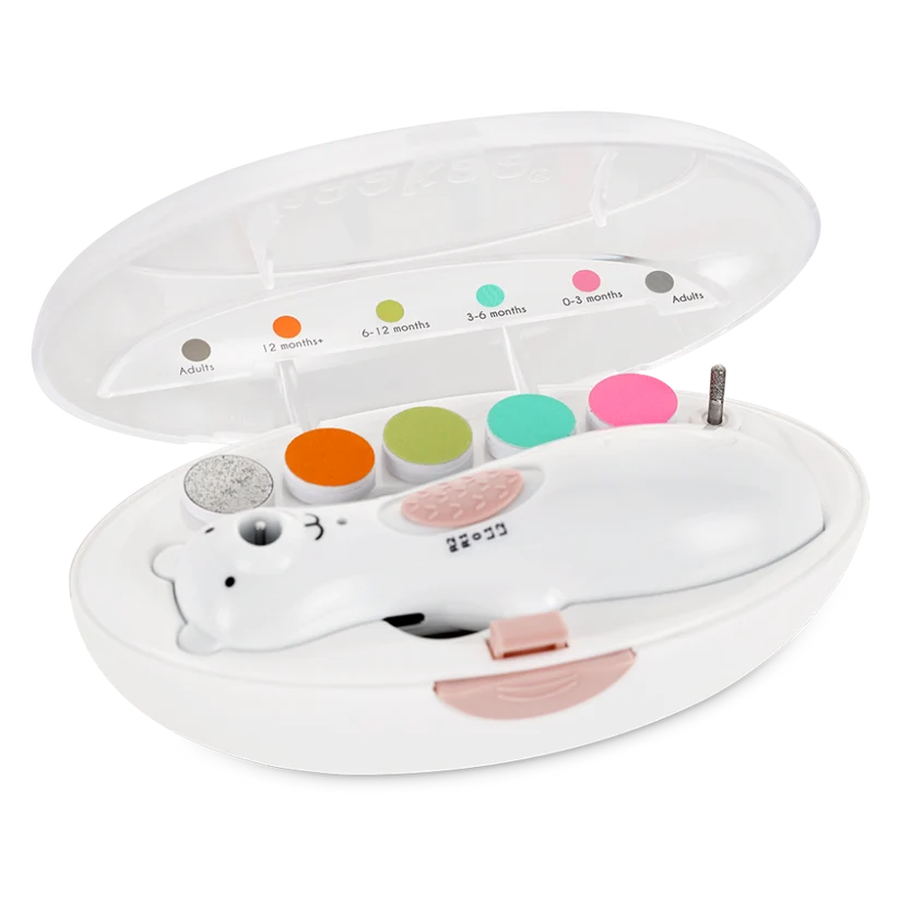 Haakaa Happii Bear Rechargeable Baby Nail Trimmer Set