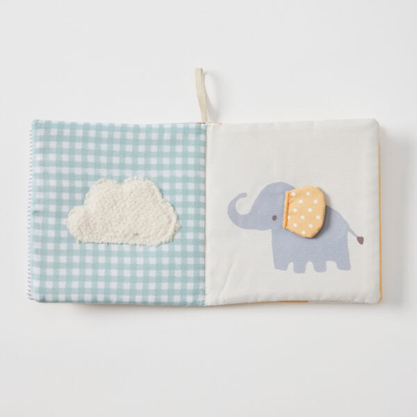 Lion & Safari Friends Crinkle Plush Play Book
