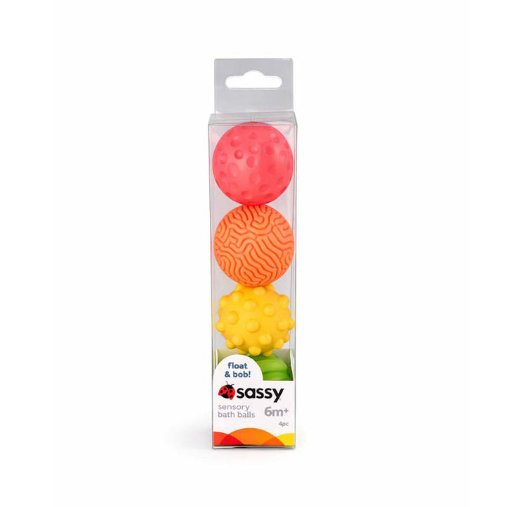 Sensory Bath Balls 4 Pack