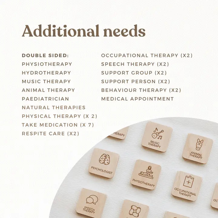 Second Scout Timber Picture Tiles - Assorted