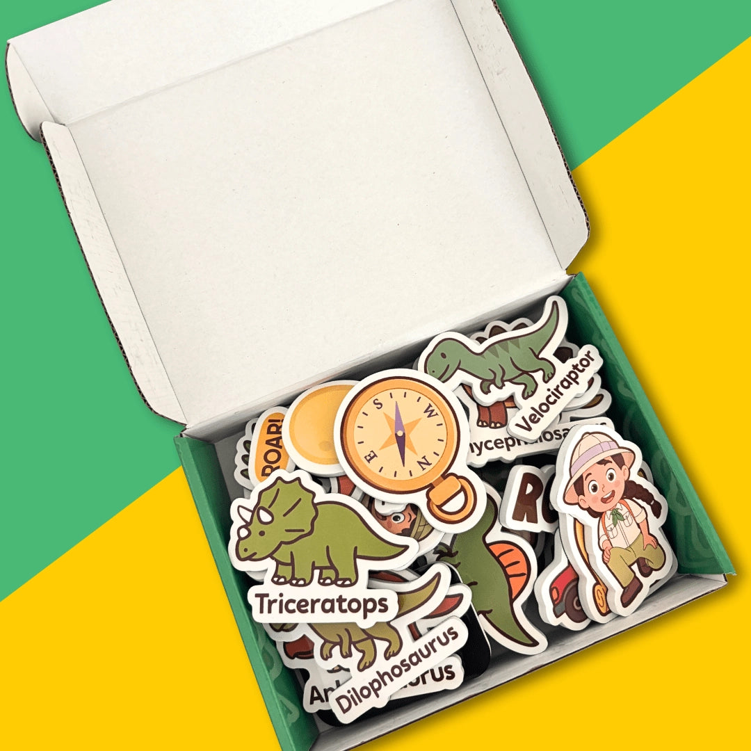 Dinosaur Discovery Magnet Set
