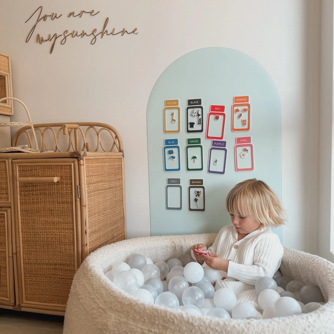 Magnetic Playwall™ | Magnetic Wall Decal For Kids & Playrooms