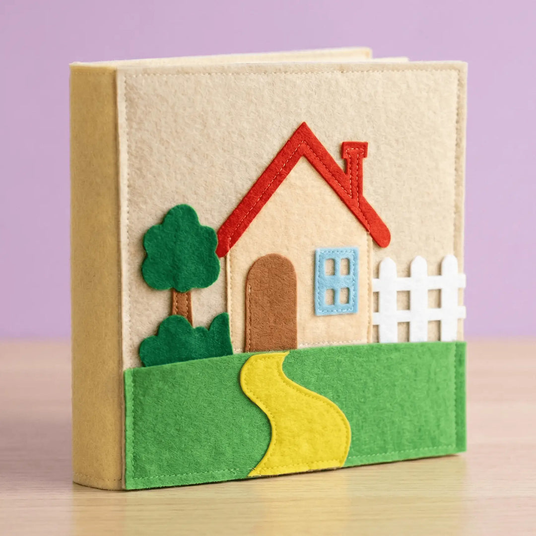 Sweet Home Felt Busy Book | Screen-Free Activity Book For Kids
