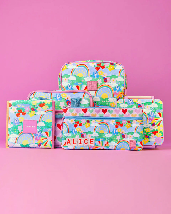 The Somewhere Co Reusable Snack Bag - Rainbow Garden