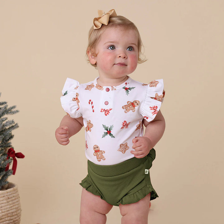 Snuggle Hunny Organic Bloomers - Olive
