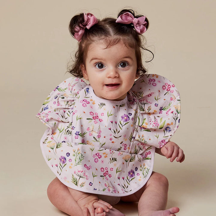 Snuggle Hunny Waterproof Frill Snuggle Bib - Gracie