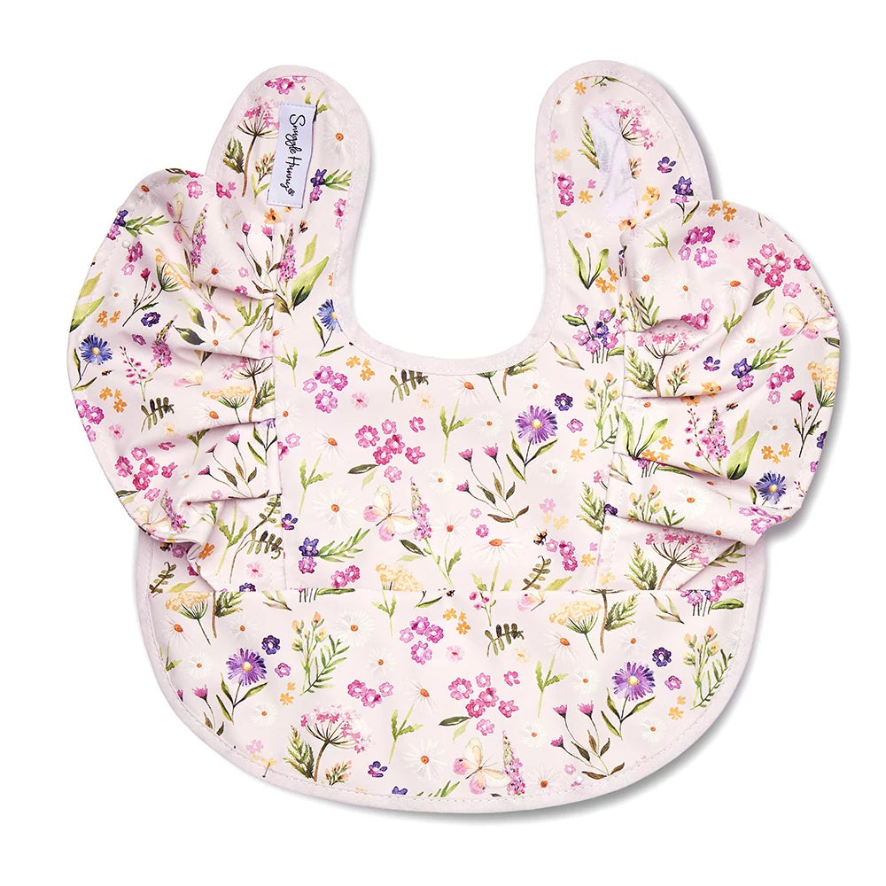 Snuggle Hunny Waterproof Frill Snuggle Bib - Gracie