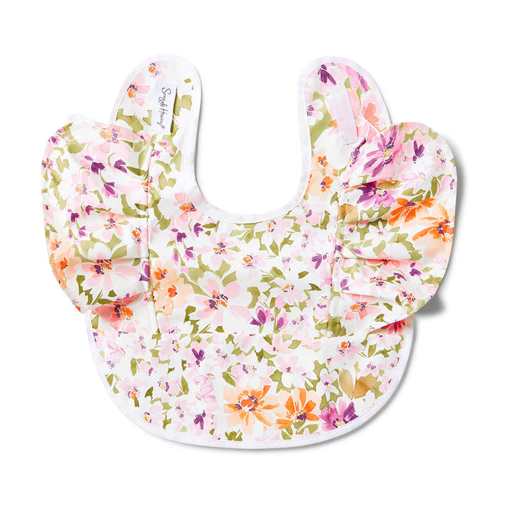 Snuggle Hunny Waterproof Frill Snuggle Bib - Isla