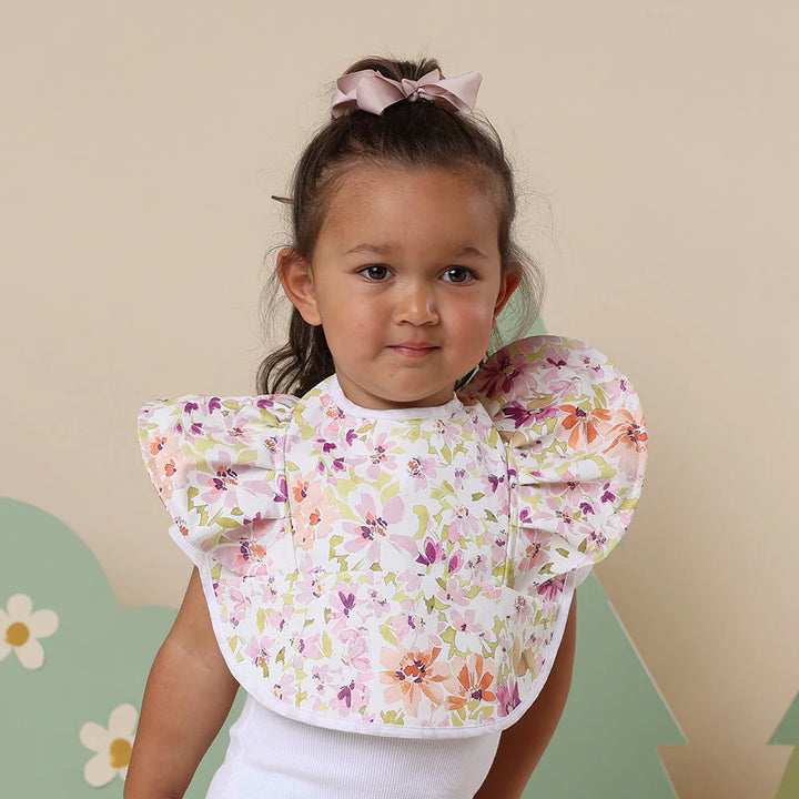 Snuggle Hunny Waterproof Frill Snuggle Bib - Isla