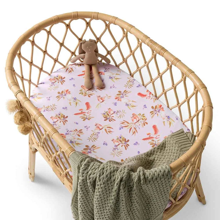 Snuggle Hunny Bassinet Sheet & Change Pad Cover - Major Mitchell