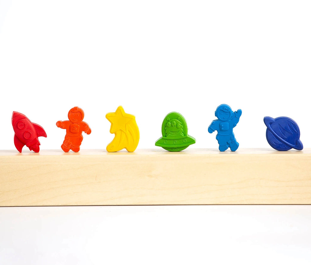 Space Universe Handmade Beeswax Crayons