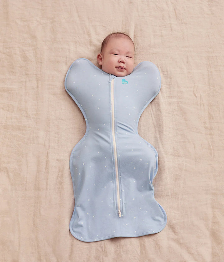 Love to Dream Swaddle Up™ Original Cotton 1.0 TOG - Powder Blue Twinkle