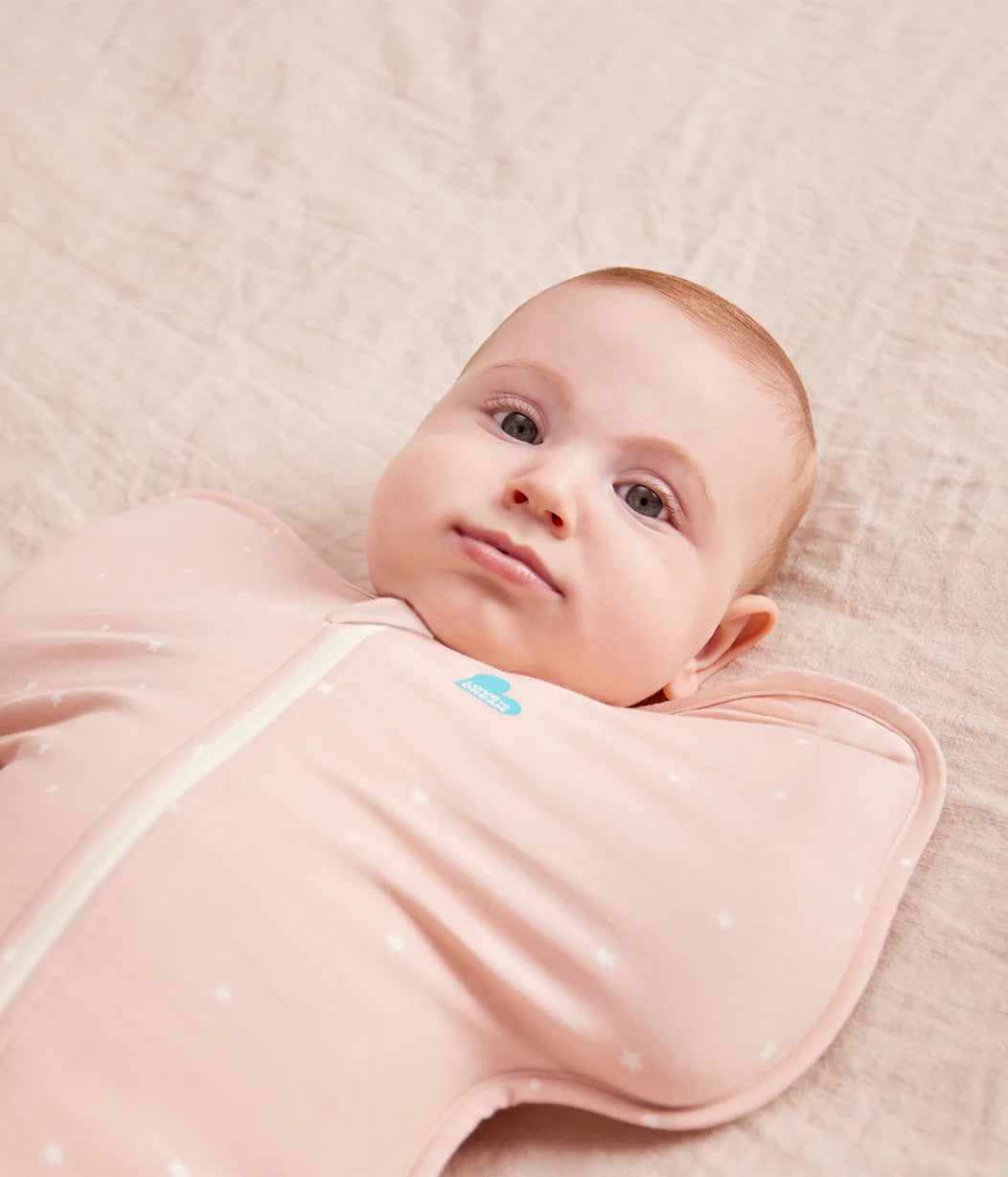 Love to Dream Swaddle Up™ Original Cotton 1.0 TOG - Powder Pink Twinkle