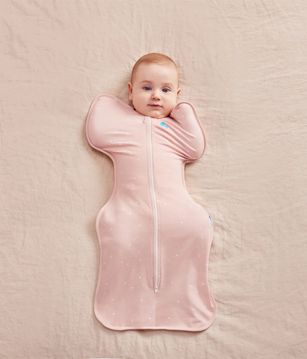 Love to Dream Swaddle Up™ Original Cotton 1.0 TOG - Powder Pink Twinkle