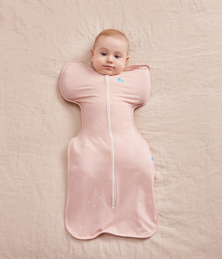 Love to Dream Swaddle Up™ Original Cotton 1.0 TOG - Powder Pink Twinkle