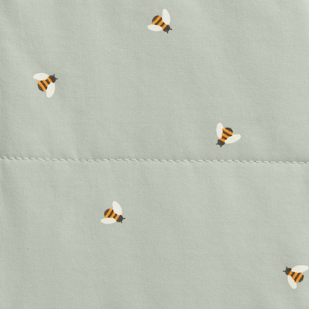 Love to Dream Swaddle Up™ Quilted Stretch Cotton 2.5 TOG - Olive Bees