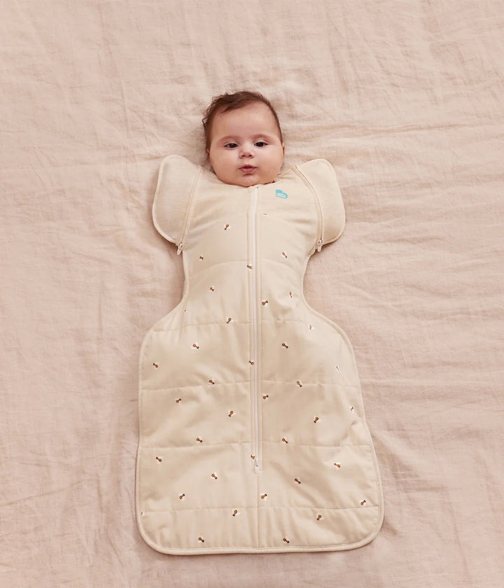 Love to Dream Swaddle Up™ Quilted Transition Bag 2.5 TOG - Oatmeal Bees