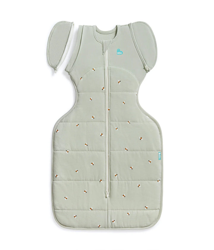 Love to Dream Swaddle Up™ Quilted Transition Bag 2.5 TOG - Olive Bees