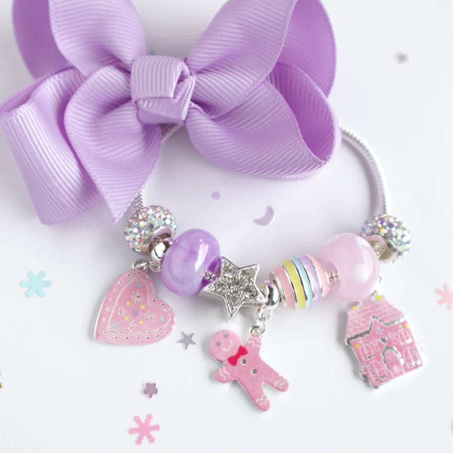Lauren Hinkley Sweet Gingerbread Charm Bracelet