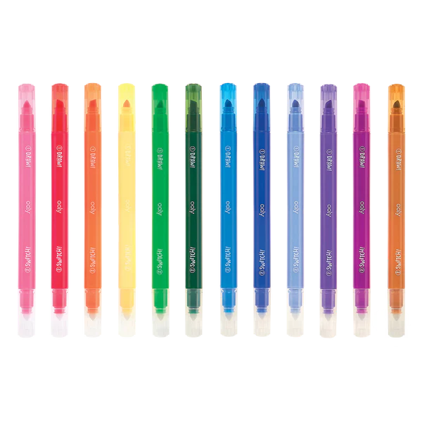 Switch-Eroo Colour Changing Markers - Set of 12