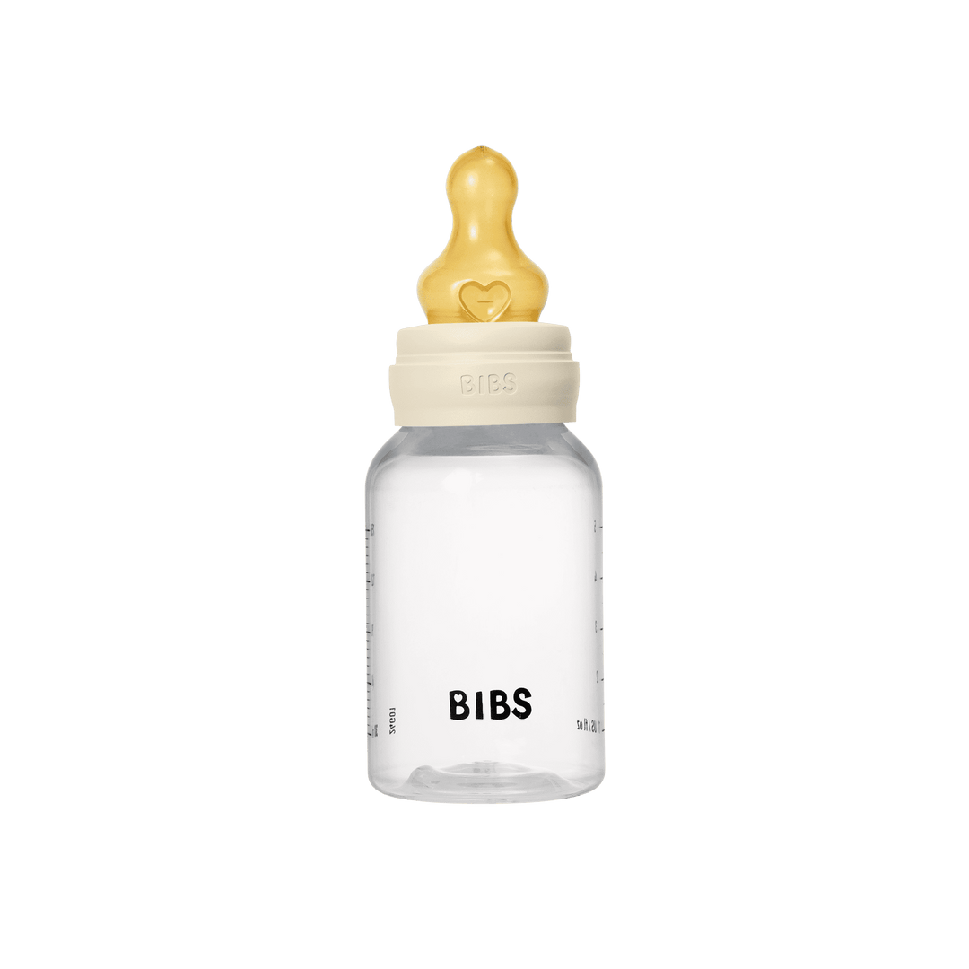 BIBS Baby Bottle Complete Set Latex 150ml - Assorted