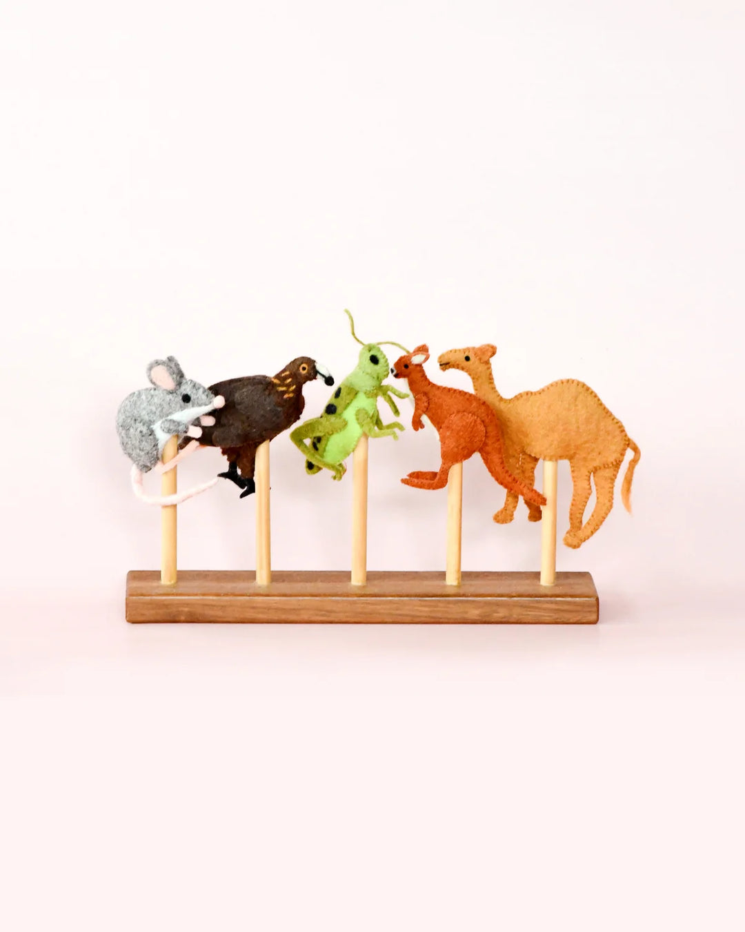 Australian Desert Animals Felt Puppet Set