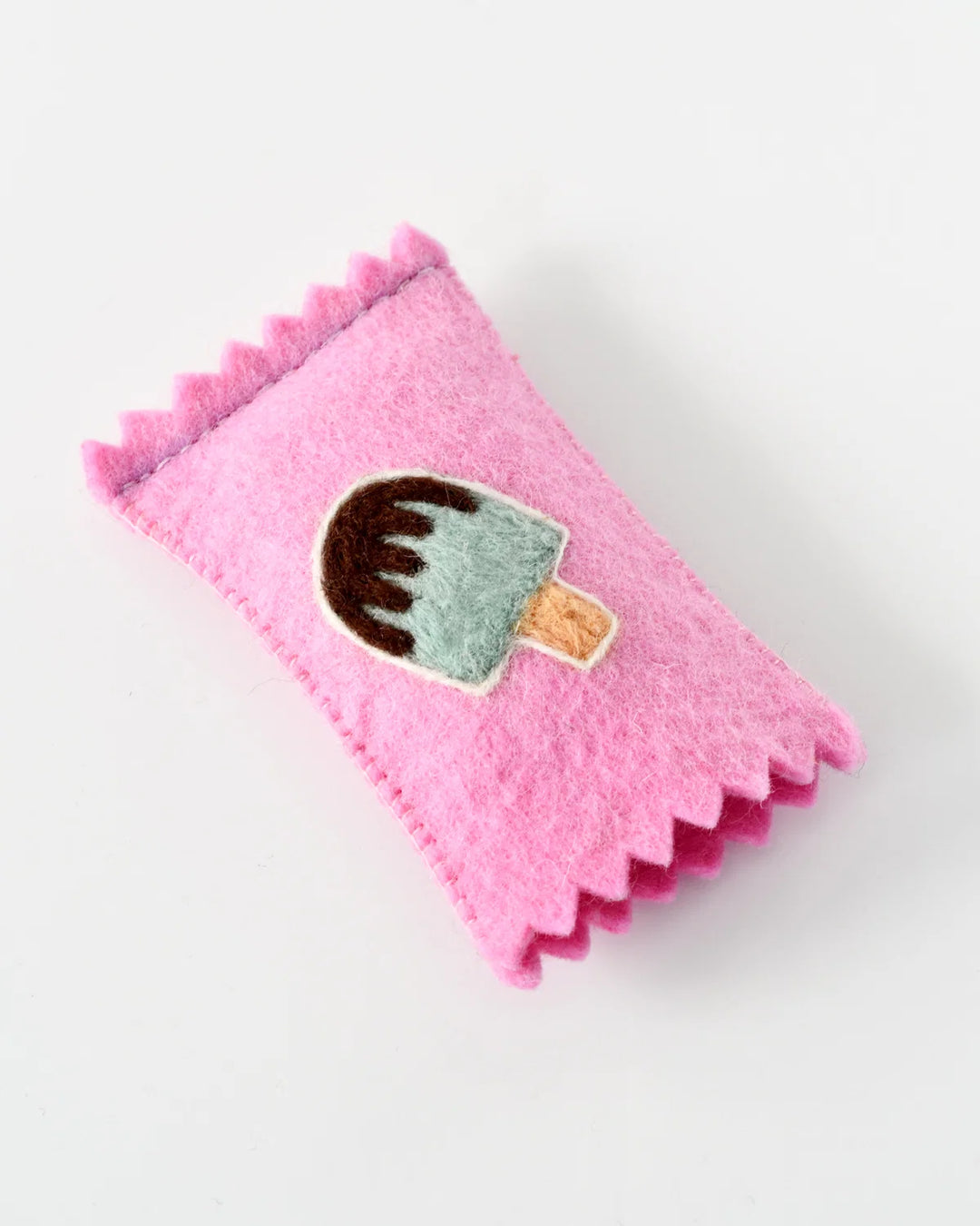 Felt Ice Cream Popsicle Toy With Wrapper