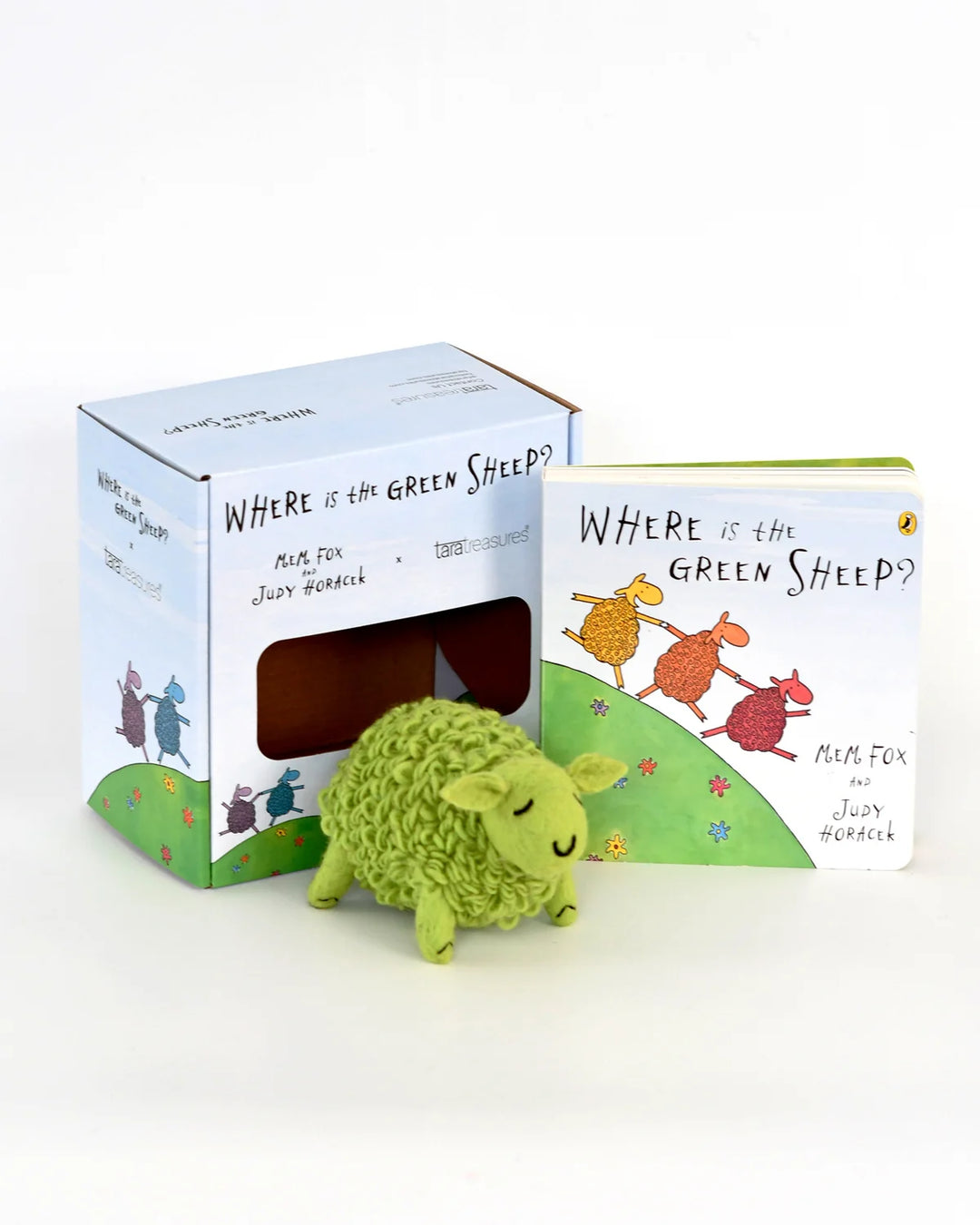 Where is the Green Sheep? Toy and Book Set