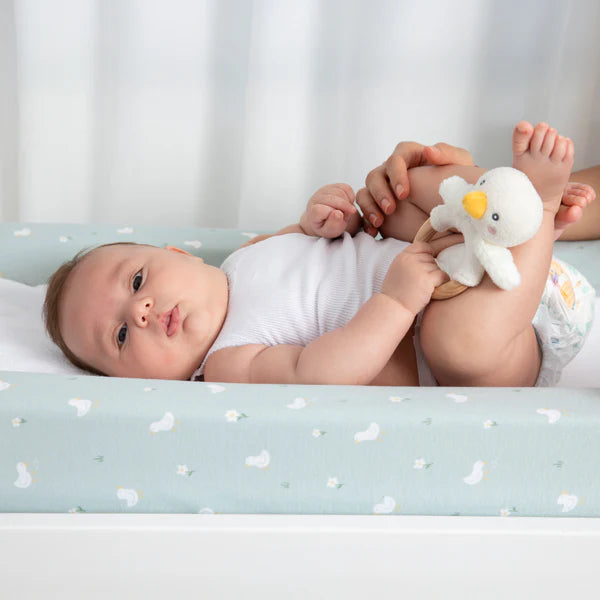 Teething Ring & Dummy Chain Gift Set - Goosey Goosey
