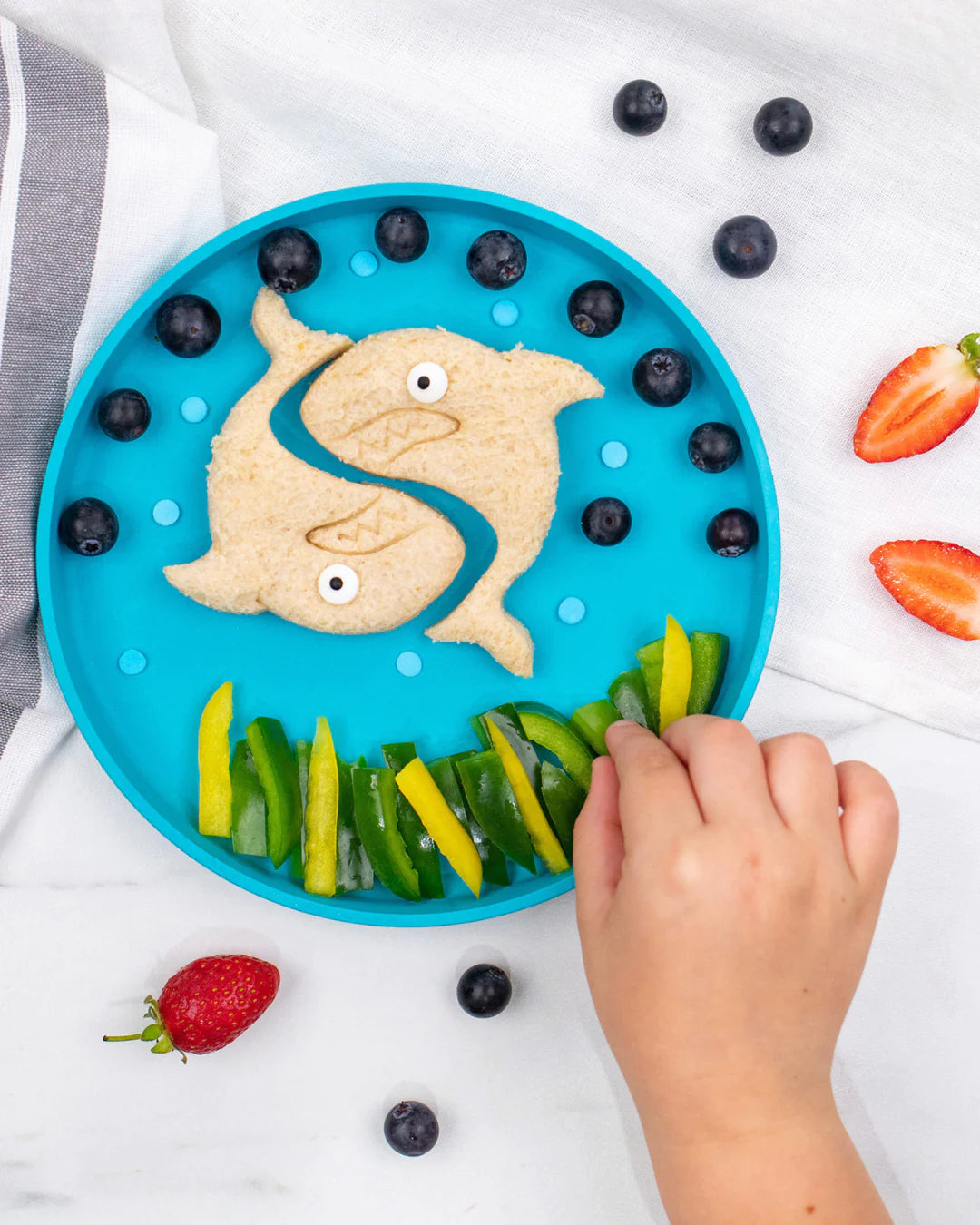 Lunch Punch Sandwich Cutter Set - Shark
