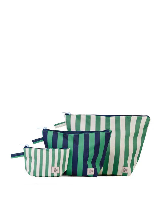 The Somewhere Co Handy Pouch Trio - Riviera