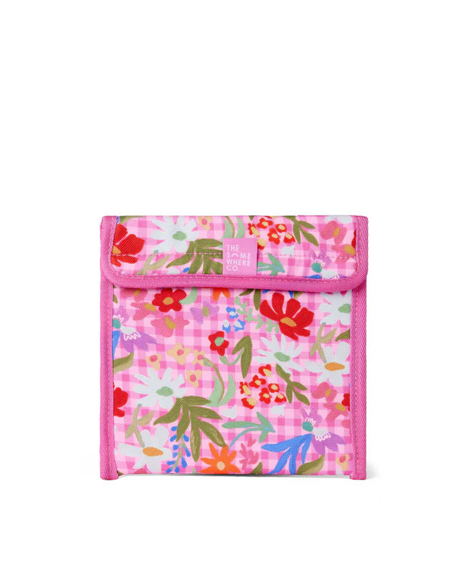 The Somewhere Co Reusable Snack Bag - Flowerburst