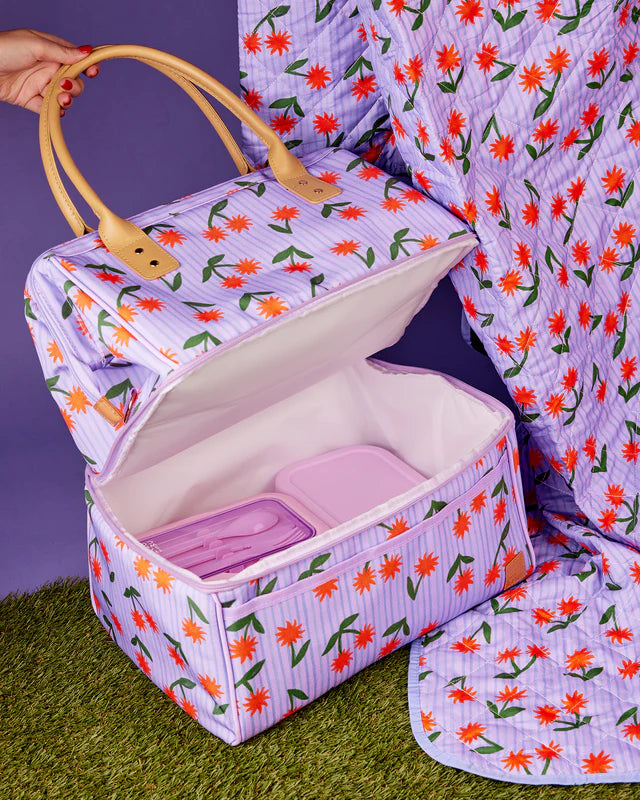 The Somewhere Co Sunburst Cooler Bag