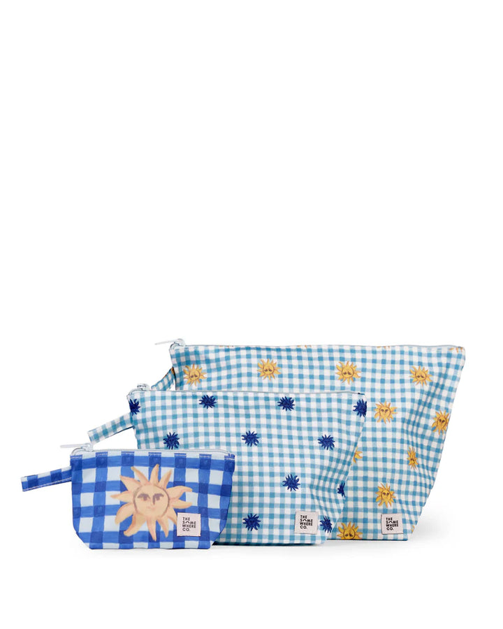 The Somewhere Co Sundazed Handy Pouch Trio