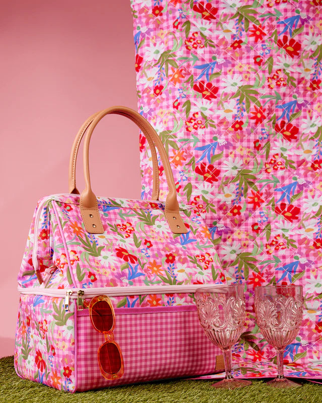 The Somewhere Co Cooler Bag - Flowerburst