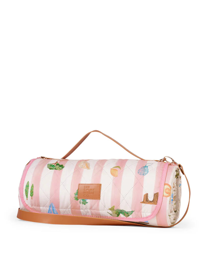 The Somewhere Co XL Picnic Rug - Boat Days