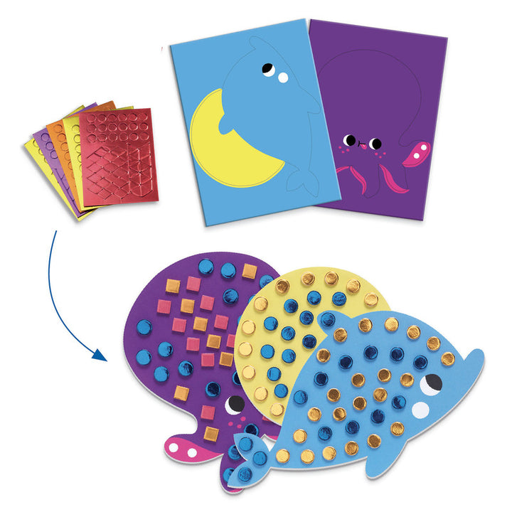 Djeco Seaside Delights Multi Craft Kit