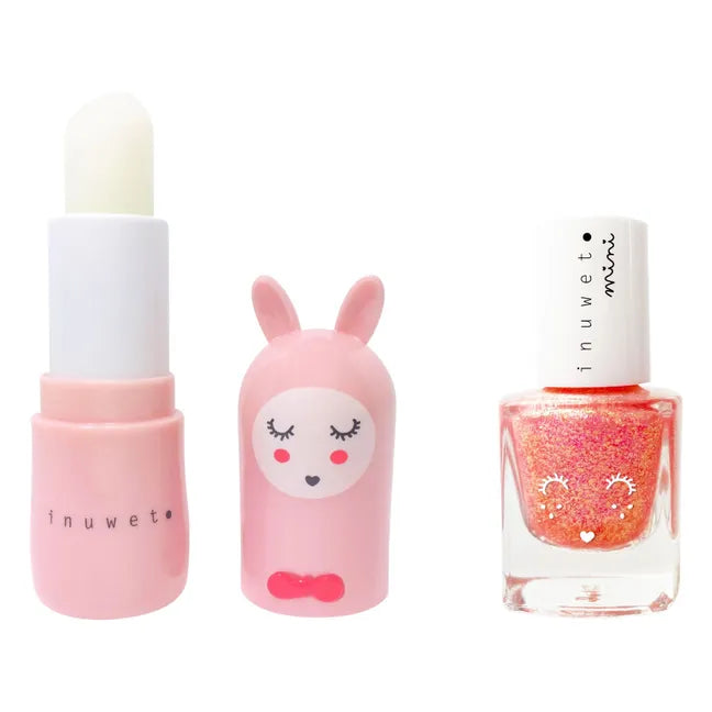 Inuwet Lip & Nail Duo Gift Set - Strawberry