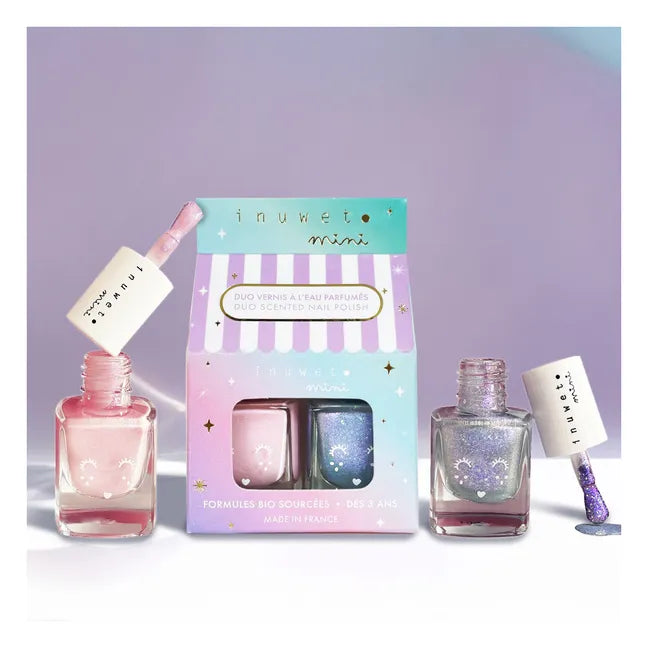 Inuwet Scented Nail Duo Gift Set - Princess Aqualand