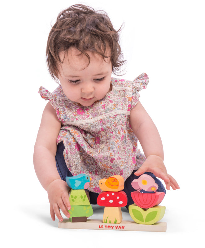 Le Toy Van Stacking Woodland Garden
