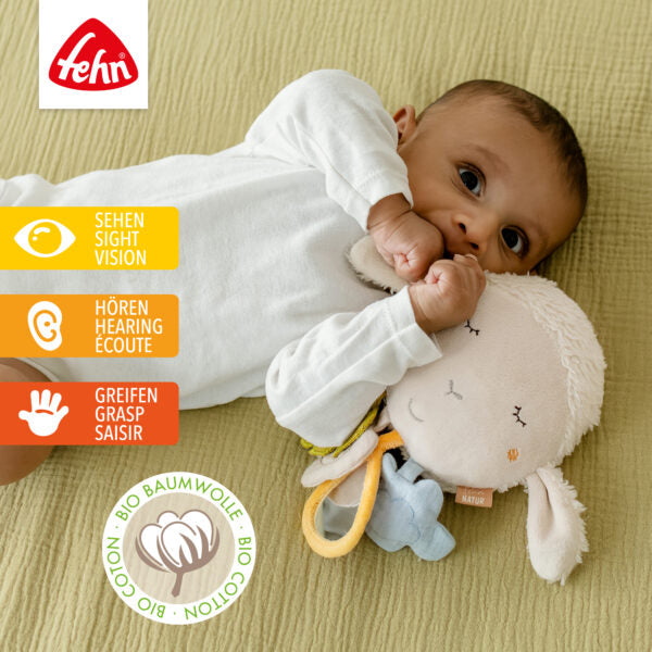 FehnNATUR Sheep Soft Play Activity Toy