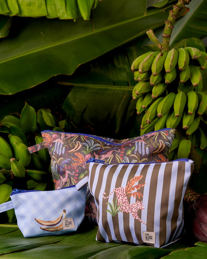The Somewhere Co Handy Pouch Trio - Tropicalia