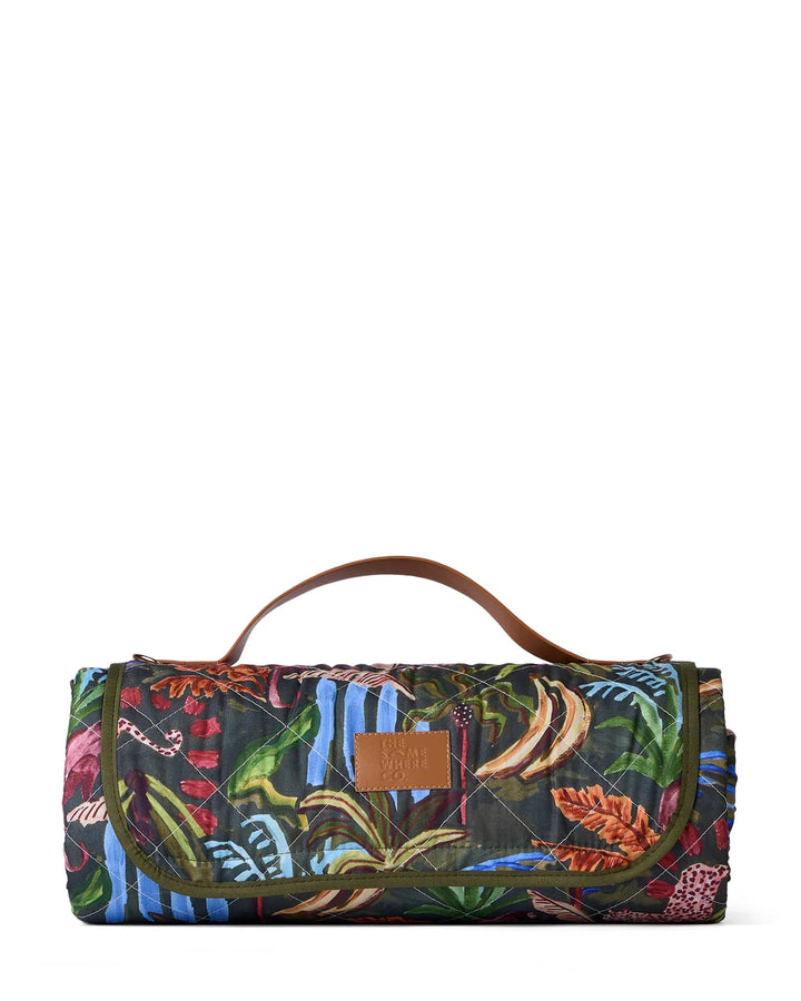 The Somewhere Co XL Picnic Rug - Tropicalia