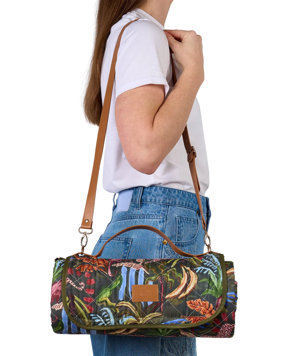 The Somewhere Co XL Picnic Rug - Tropicalia