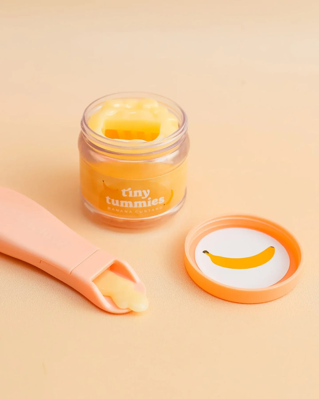 Tiny Tummies Doll Play Jar & Spoon Food Set