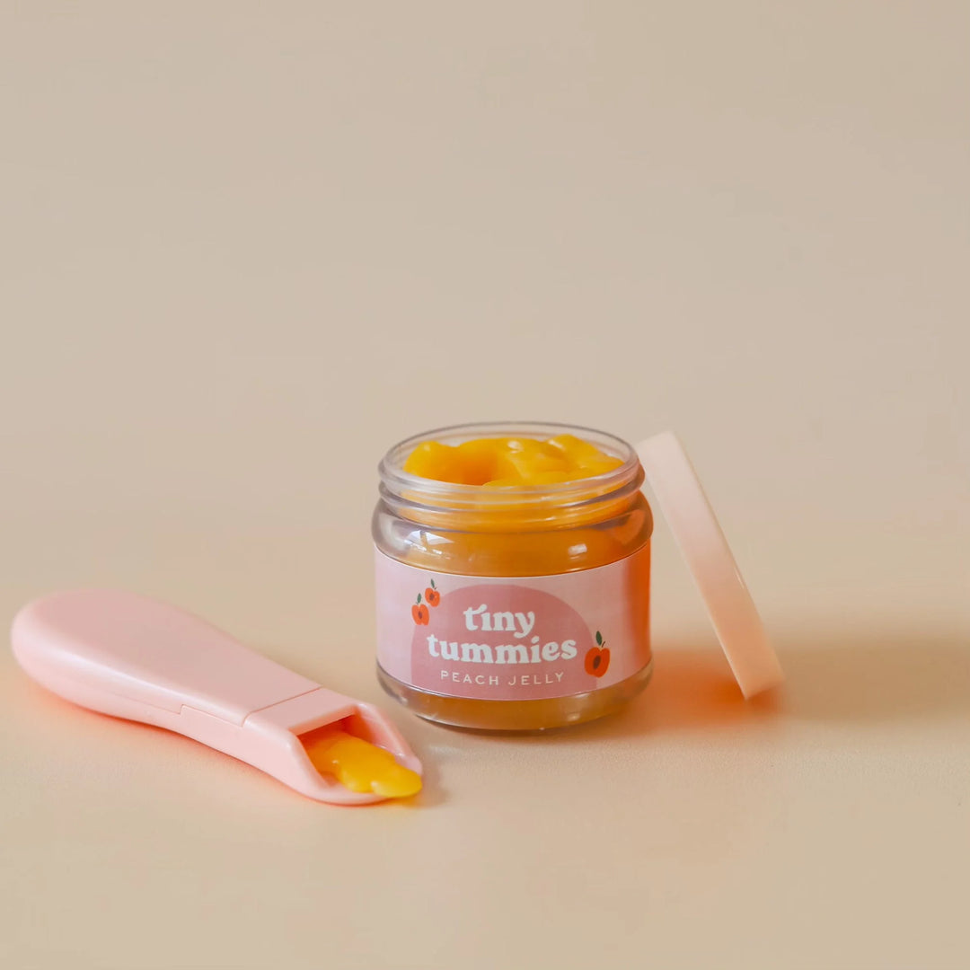 Tiny Tummies Doll Play Jar & Spoon Food Set