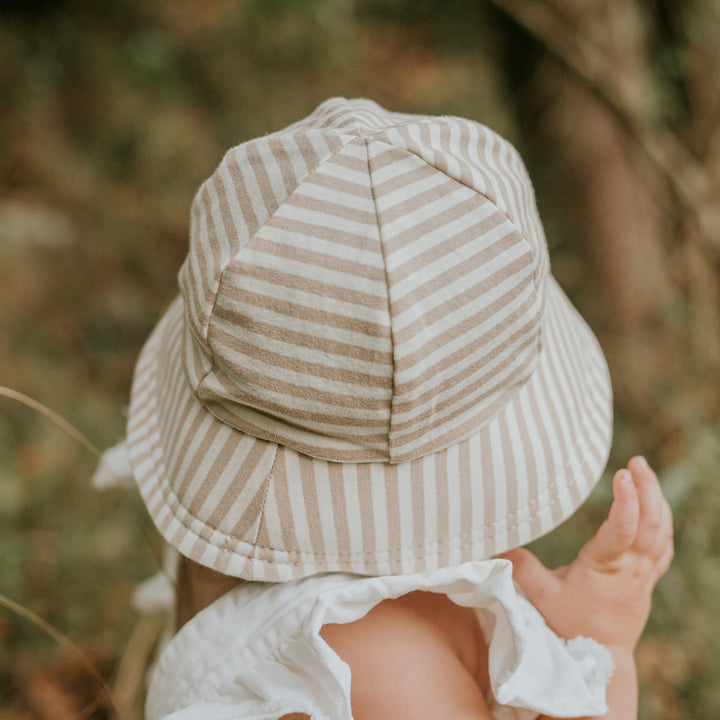 Bedhead Baby & Toddler Bucket Sun Hat - Natural Stripe