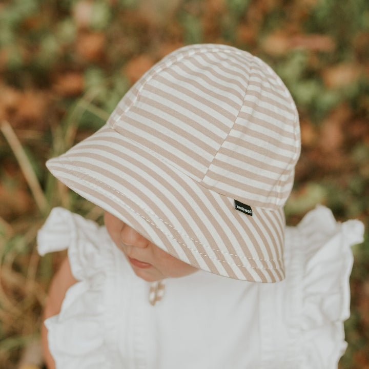 Bedhead Baby & Toddler Bucket Sun Hat - Natural Stripe